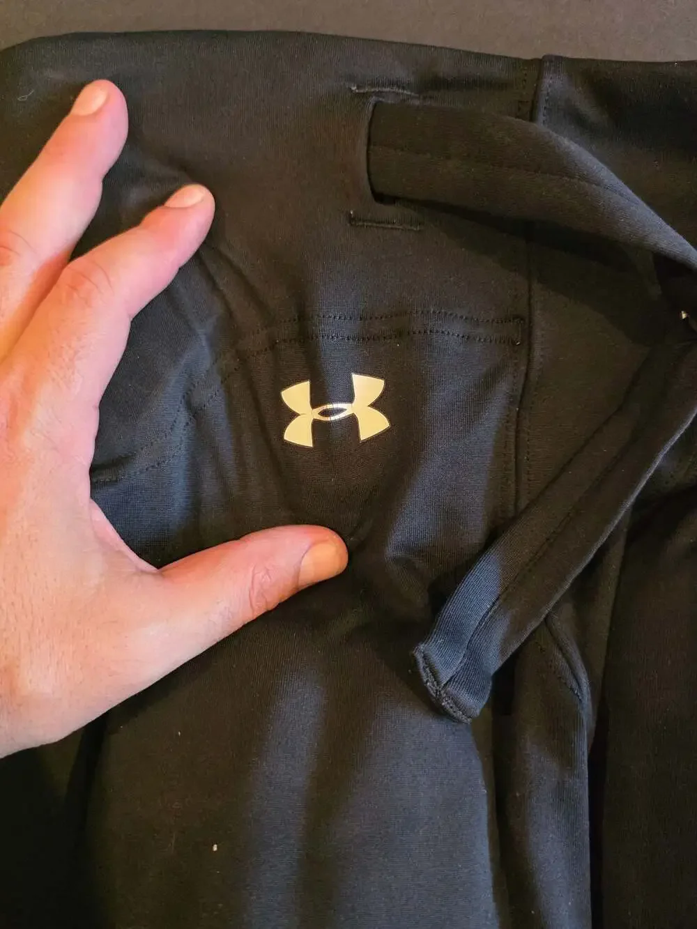 Under Armour Youth Black Integrated Padded Football Pants Size YMD